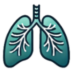 Logo featuring animated lungs, representing LungsAgainstCancer.com’s mission to promote awareness, wellness, and proactive strategies against lung cancer.