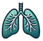 Logo featuring animated lungs, representing LungsAgainstCancer.com’s mission to promote awareness, wellness, and proactive strategies against lung cancer.