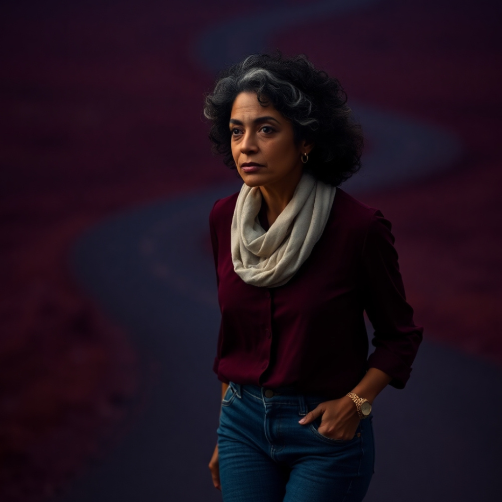 Maya walking on a rocky road shaped like lung branches, labeled 'Stage II